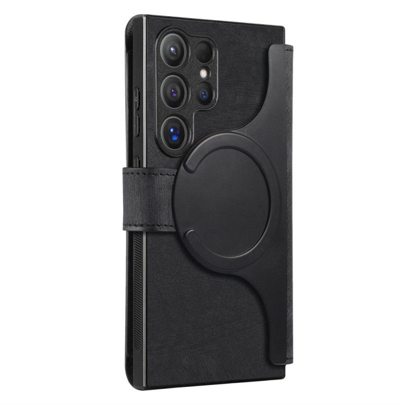 Flip Cover Til Samsung Galaxy S25 Ultra 5g Magnetisk Etui Aftageligt