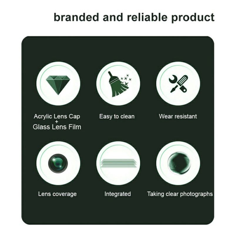 Hærdet Glaslinsebeskytter Til Samsung Galaxy S25 Ultra 5g (sort Version)