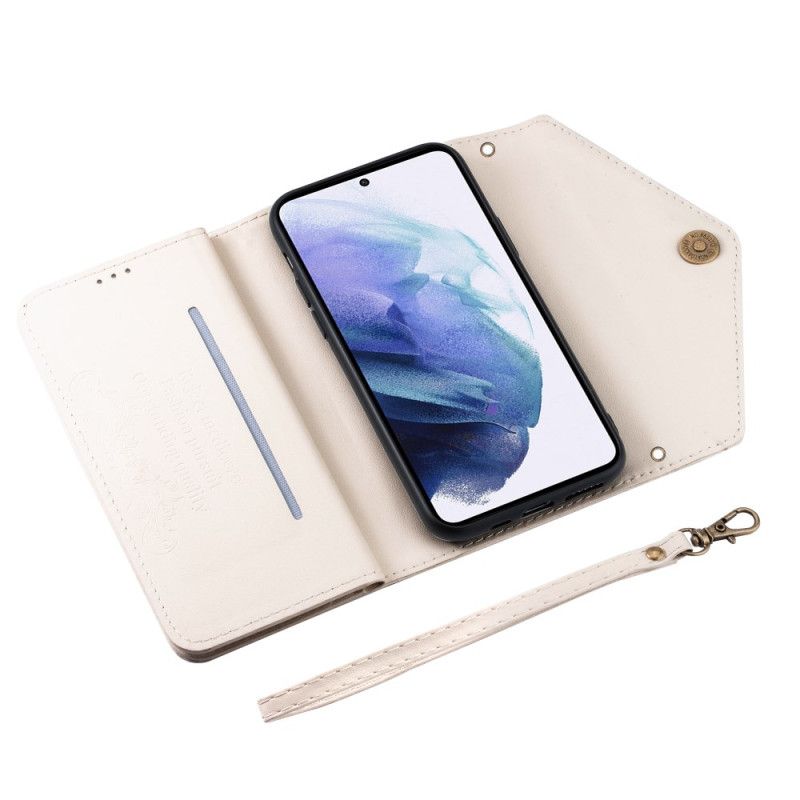 Læder Cover Samsung Galaxy S25 Ultra 5g Multifunktionel