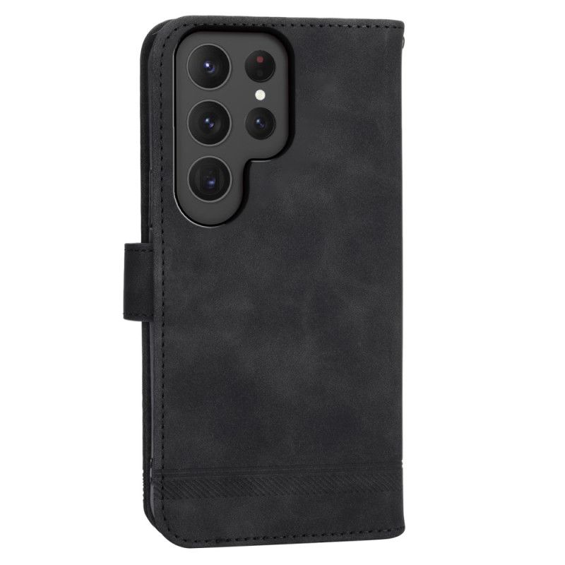 Læder Cover Samsung Galaxy S25 Ultra 5g Telefon Etui Dierfeng