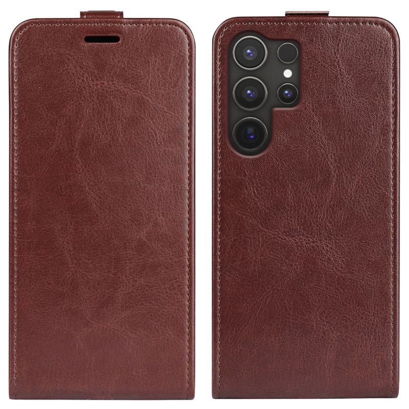 Læder Cover Samsung Galaxy S25 Ultra 5g Telefon Etui Lodret Klap