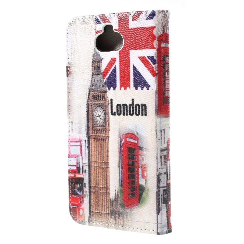 Flip Cover Læder Sony Xperia 10 London Liv Original