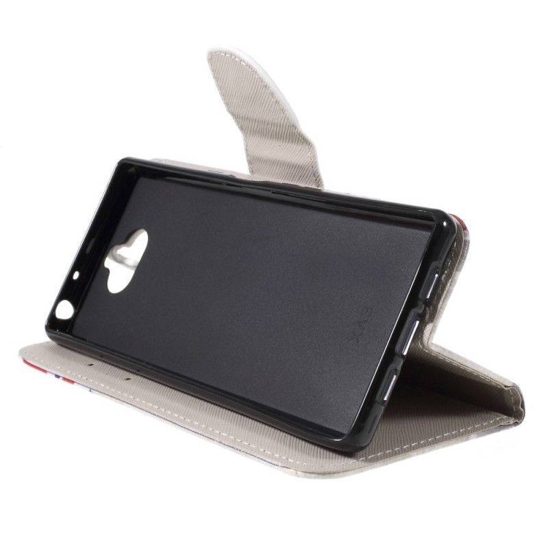 Flip Cover Læder Sony Xperia 10 London Liv Original