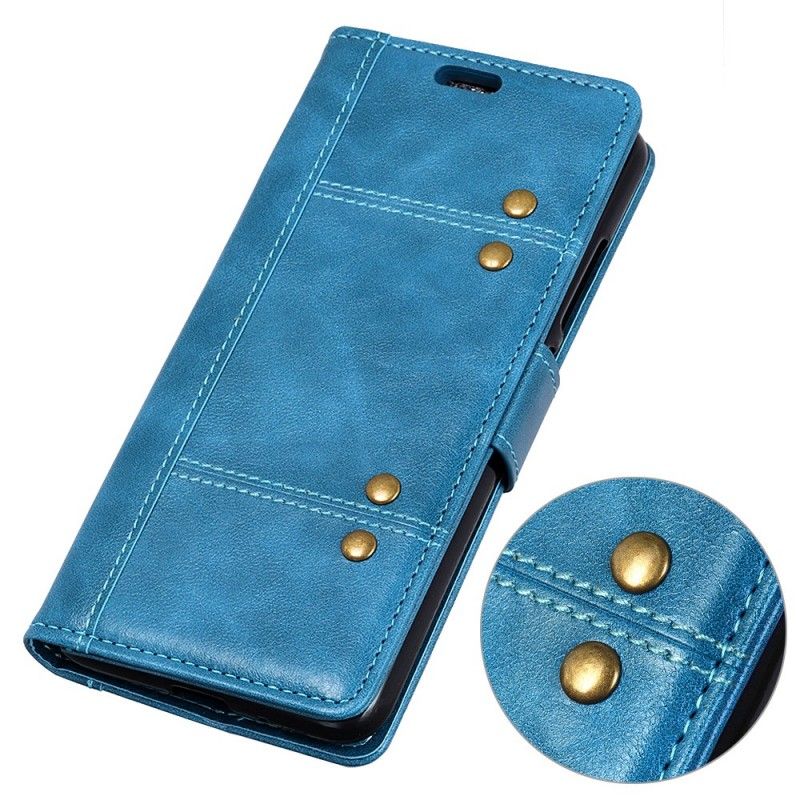 Flip Cover Sony Xperia 10 Mobilcover Antik Lædereffekt