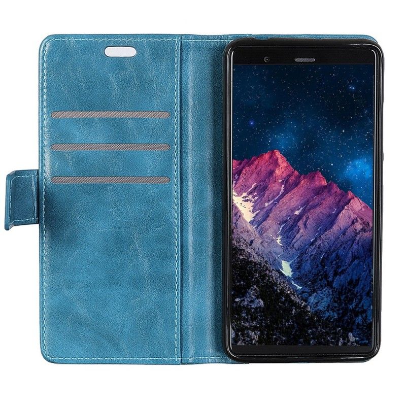 Flip Cover Sony Xperia 10 Mobilcover Antik Lædereffekt