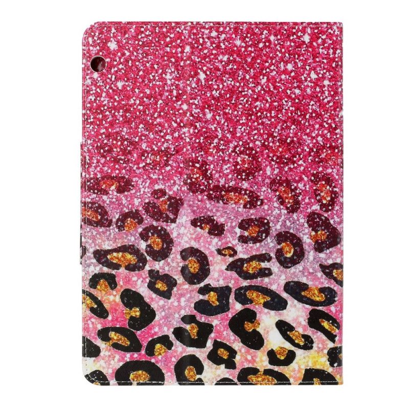 Flip Cover Læder Huawei MediaPad T3 10 Golden Ultra Glitter