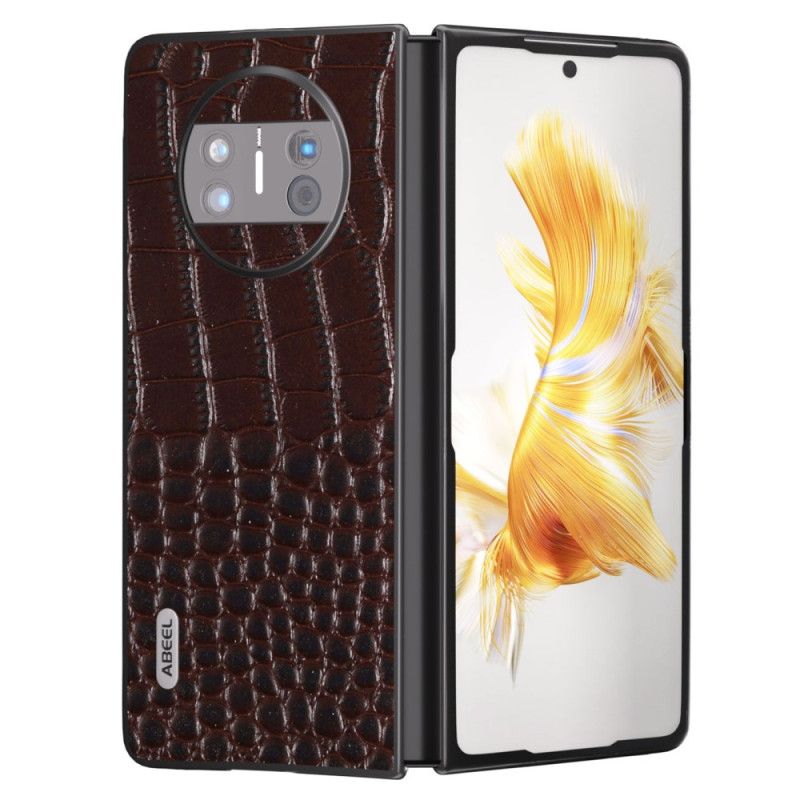 Cover Huawei Mate X3 Ægte Krokodille-abeel
