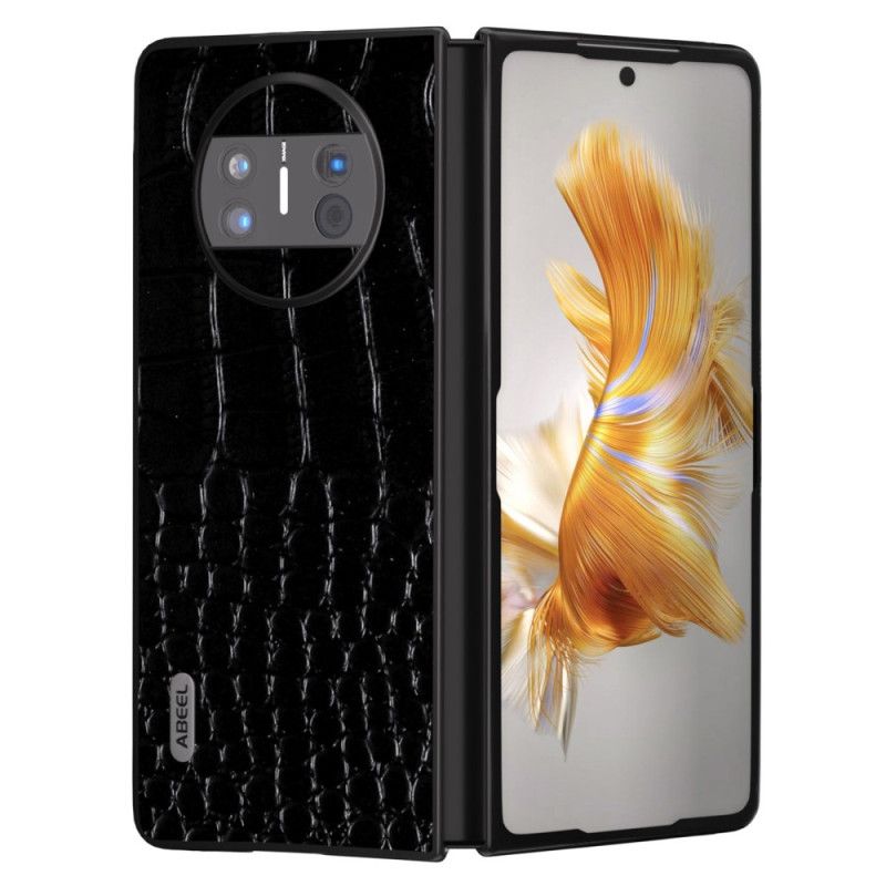 Cover Huawei Mate X3 Ægte Krokodille-abeel