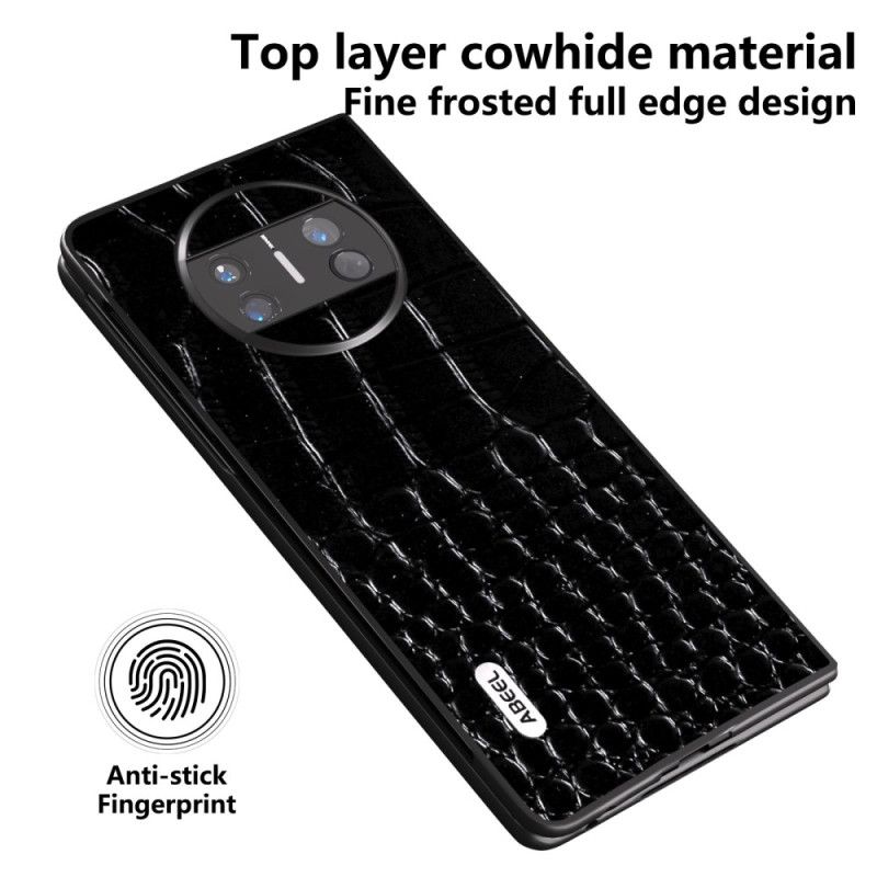 Cover Huawei Mate X3 Ægte Krokodille-abeel