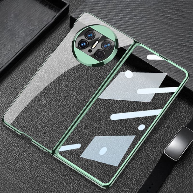 Cover Huawei Mate X3 Telefon Etui Transparent Med Gkk-glasbeskytter