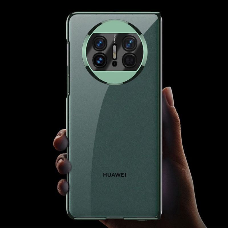 Cover Huawei Mate X3 Telefon Etui Transparent Med Gkk-glasbeskytter