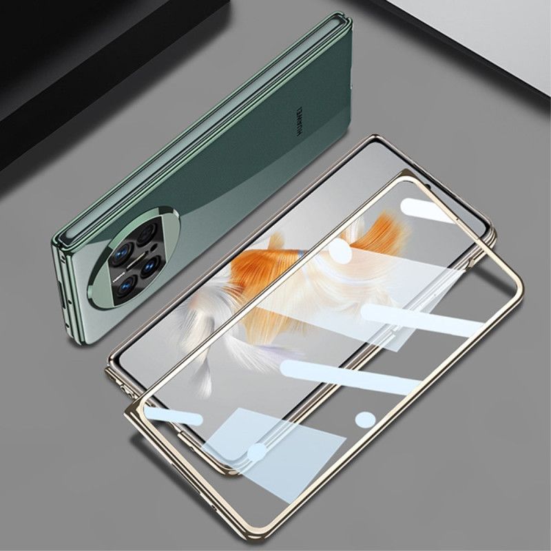 Cover Huawei Mate X3 Telefon Etui Transparent Med Gkk-glasbeskytter