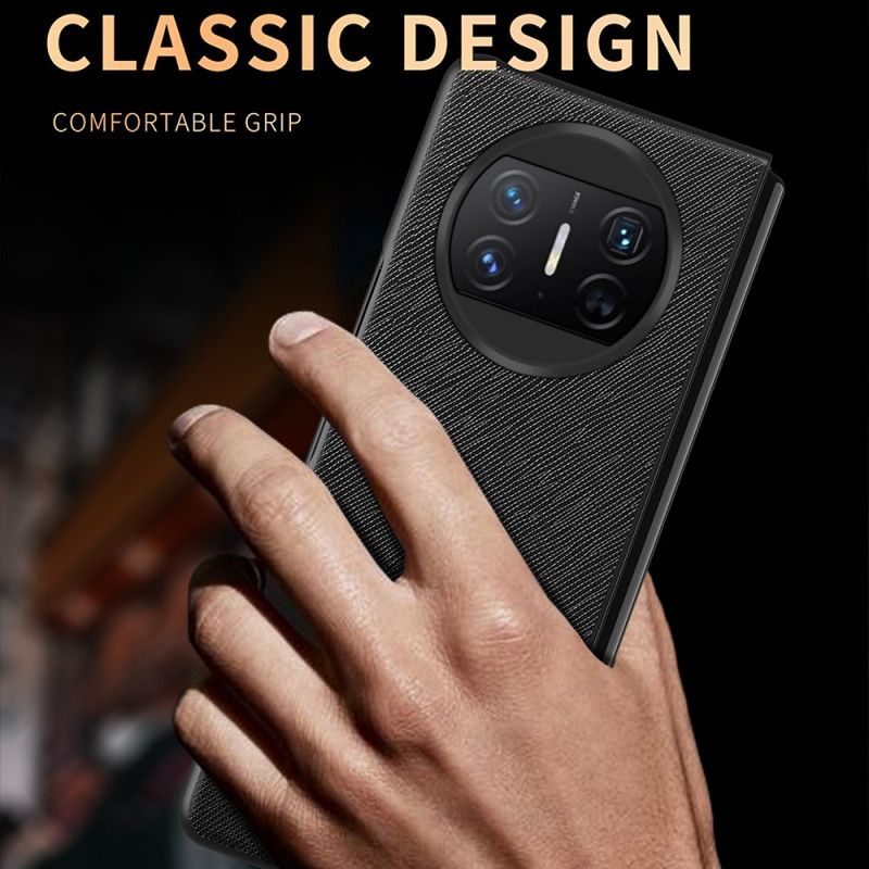 Cover Huawei Mate X3 Telefon Etui Vævet Tekstur