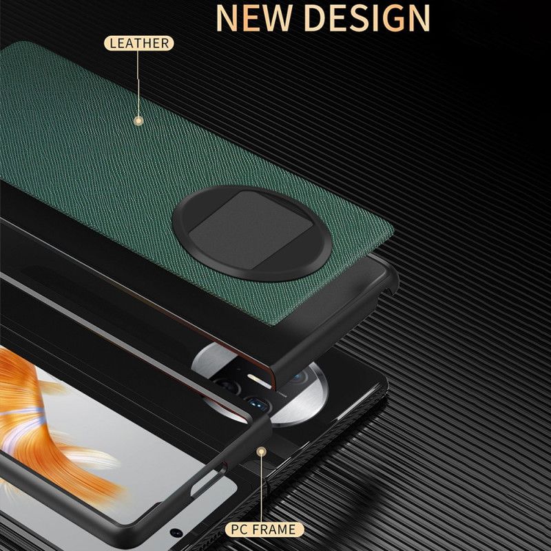 Cover Huawei Mate X3 Telefon Etui Vævet Tekstur