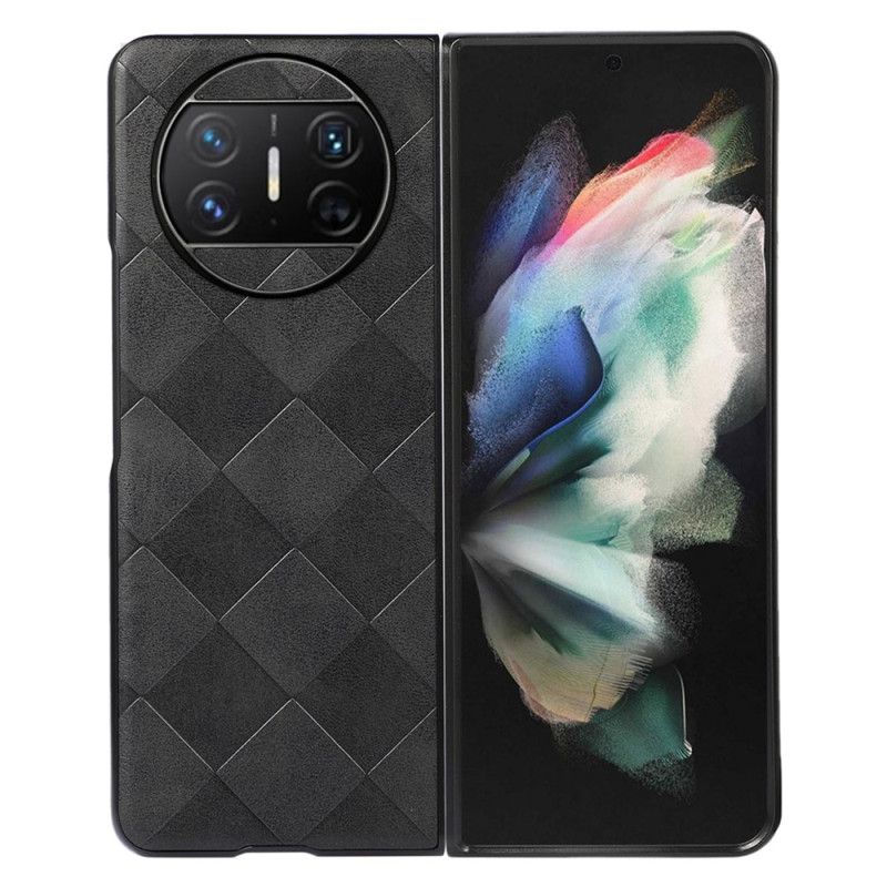 Cover Til Huawei Mate X3 Ternet Kunstlæder Mønster