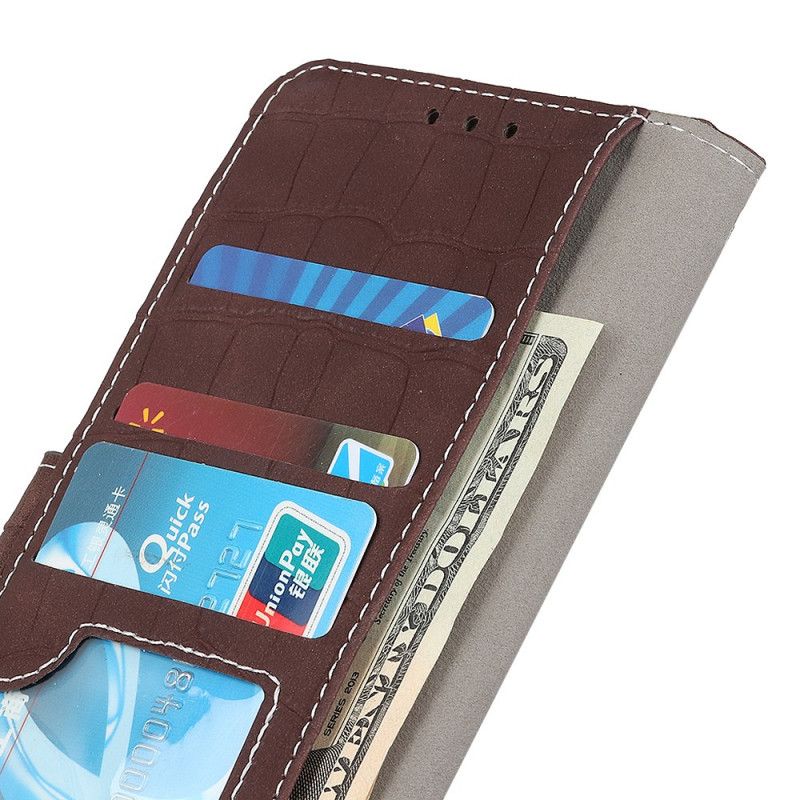 Flip Cover Moto G200 5g Crocodile Power