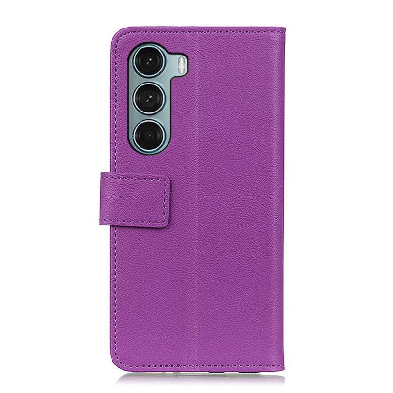 Flip Cover Moto G200 5g Simpel Lædereffekt