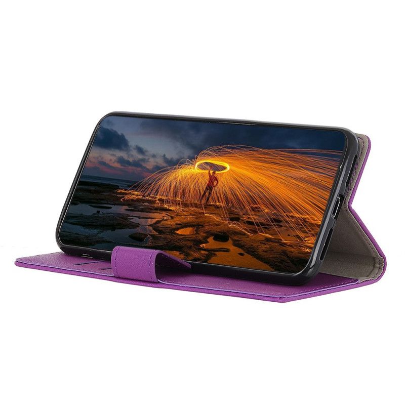 Flip Cover Moto G200 5g Simpel Lædereffekt