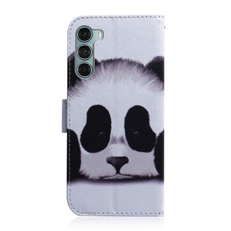 Flip Cover Til Moto G200 5g Panda Face