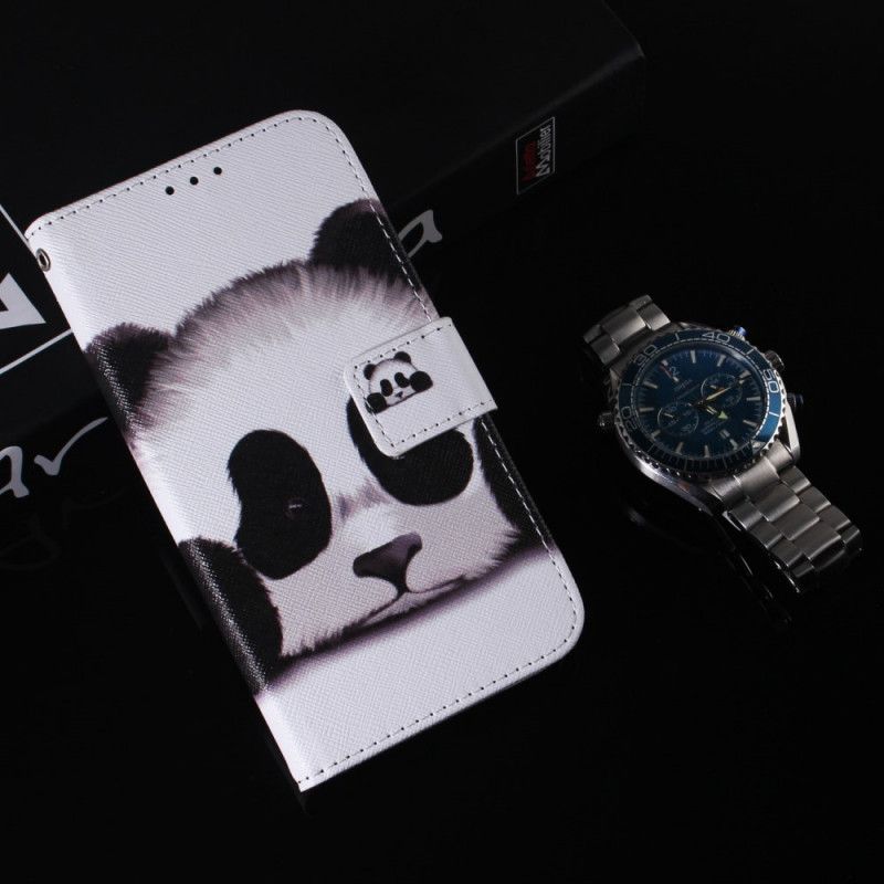 Flip Cover Til Moto G200 5g Panda Face