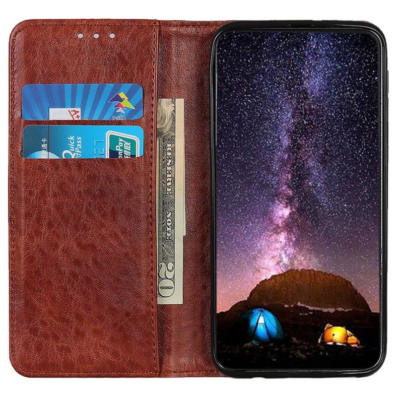 Læder Cover Moto G200 5g Telefon Etui Lædertekstur