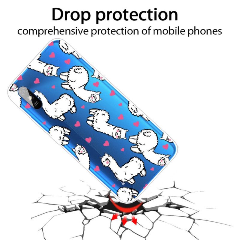 Cover Xiaomi Redmi 9A Øverste Lamaer Original