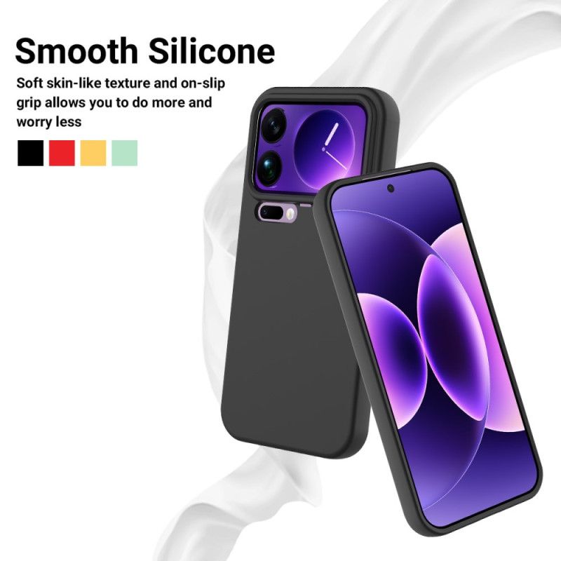Cover Til Xiaomi 17 Pro Flydende Silikone Med Snor