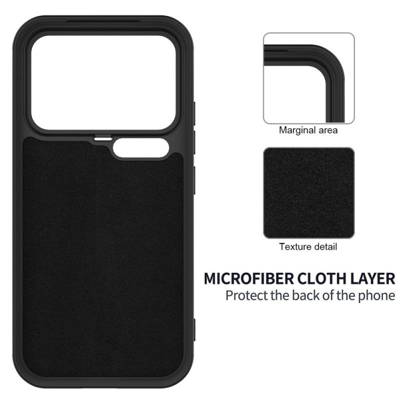 Cover Til Xiaomi 17 Pro Flydende Silikone Med Snor