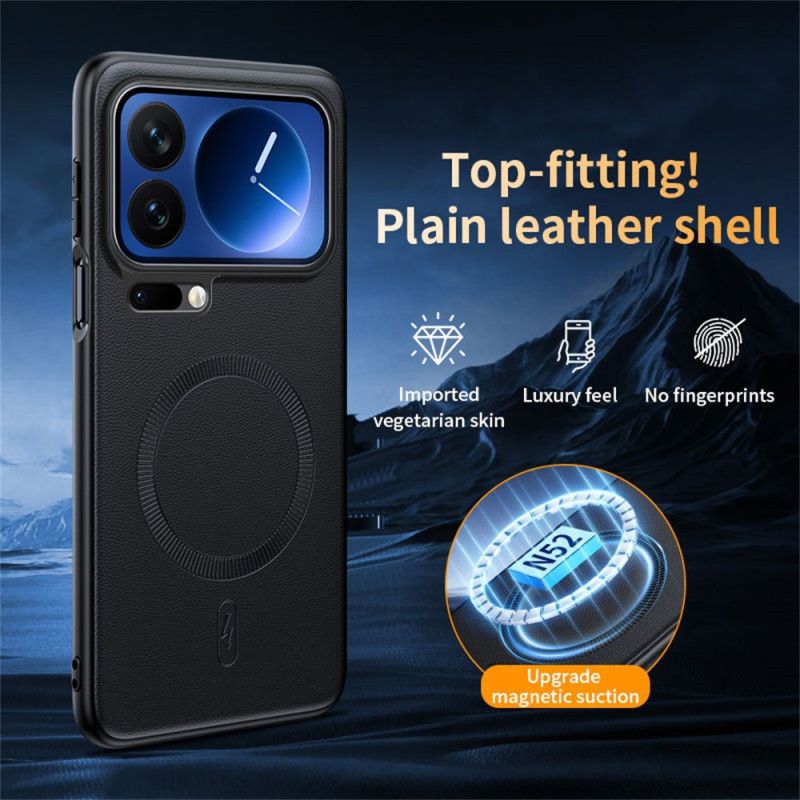 Cover Til Xiaomi 17 Pro Magnetisk Kunstlædercover