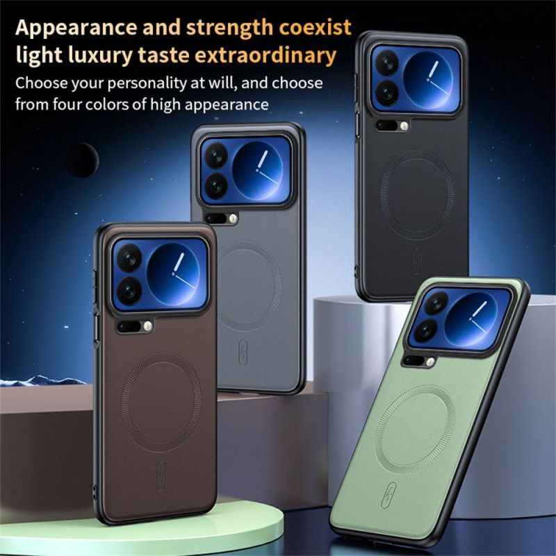 Cover Til Xiaomi 17 Pro Magnetisk Kunstlædercover