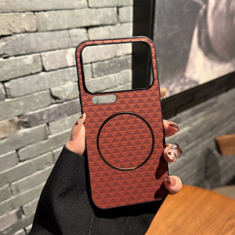 Cover Til Xiaomi 17 Pro Magnetisk Trekantet Bjergtekstur