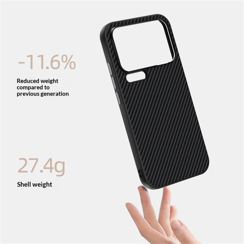 Cover Xiaomi 17 Pro Abeel Magnetisk Lukning Af Kulfiber