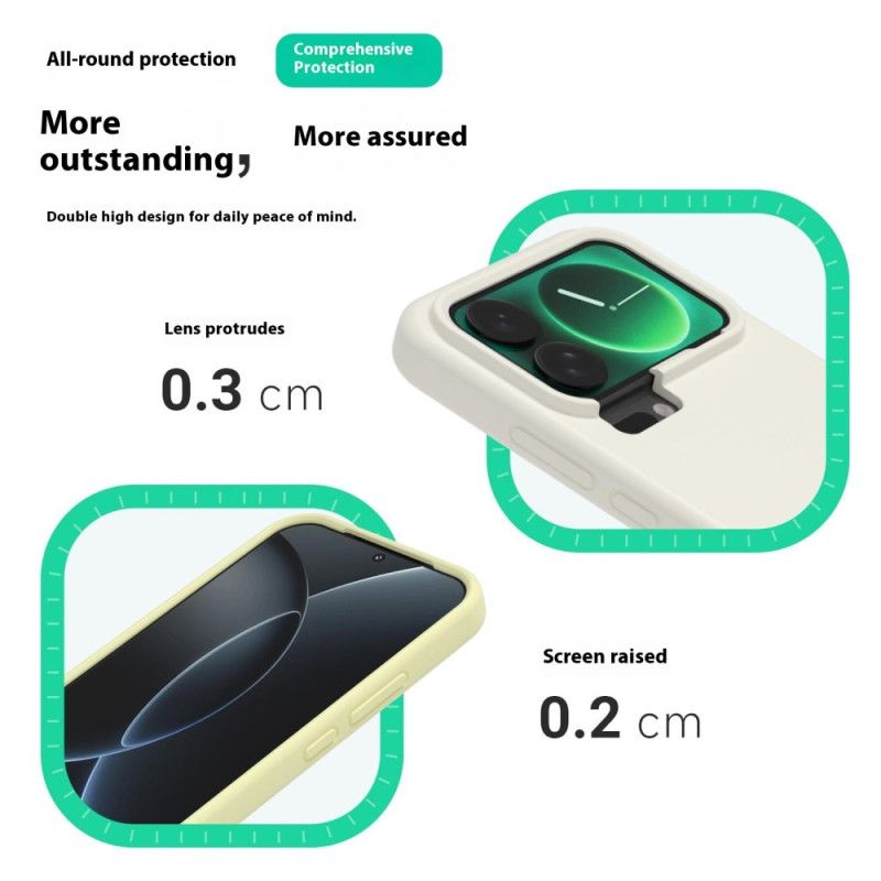 Cover Xiaomi 17 Pro Flydende Silikone