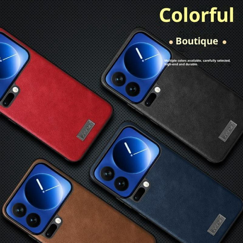 Cover Xiaomi 17 Pro Lædereffekt Sulada