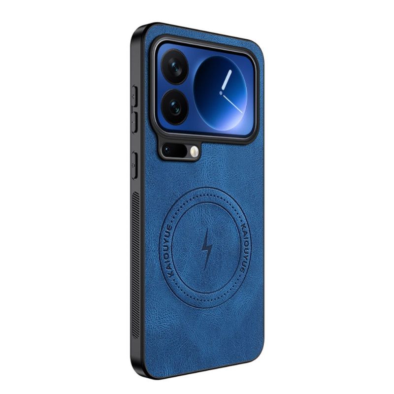 Cover Xiaomi 17 Pro Magsafe Læderlook