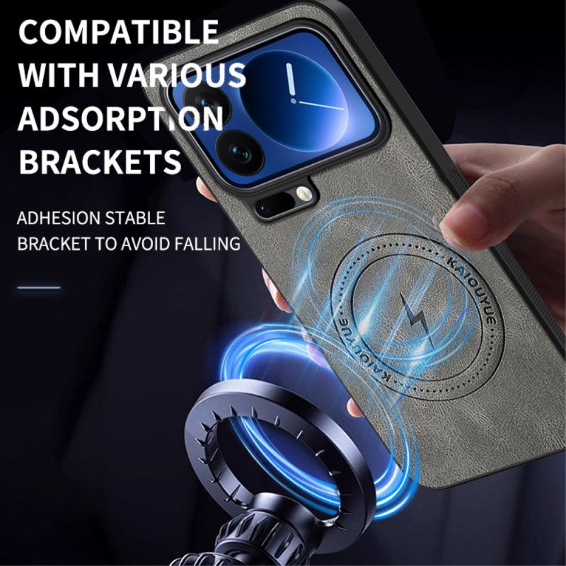 Cover Xiaomi 17 Pro Magsafe Læderlook