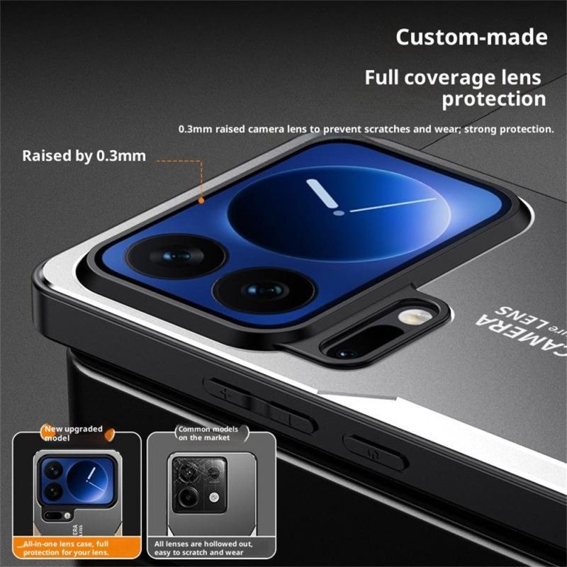 Cover Xiaomi 17 Pro Metallisk Effekt
