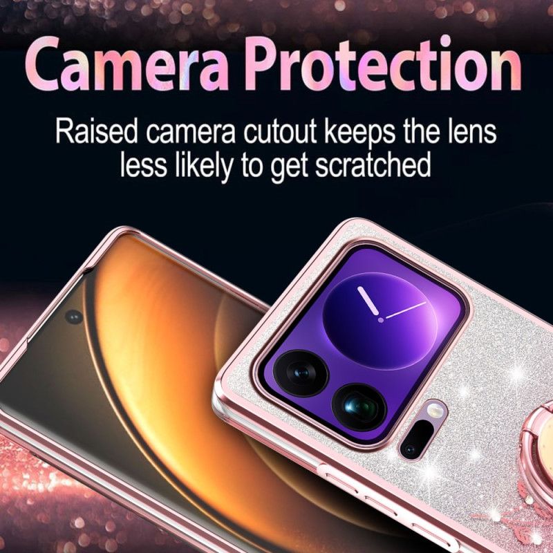 Cover Xiaomi 17 Pro Ringstativ Rhinsten