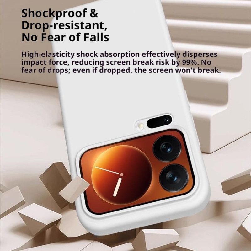 Cover Xiaomi 17 Pro Telefon Etui Flydende Silikone Og Forstærket Beskyttelse