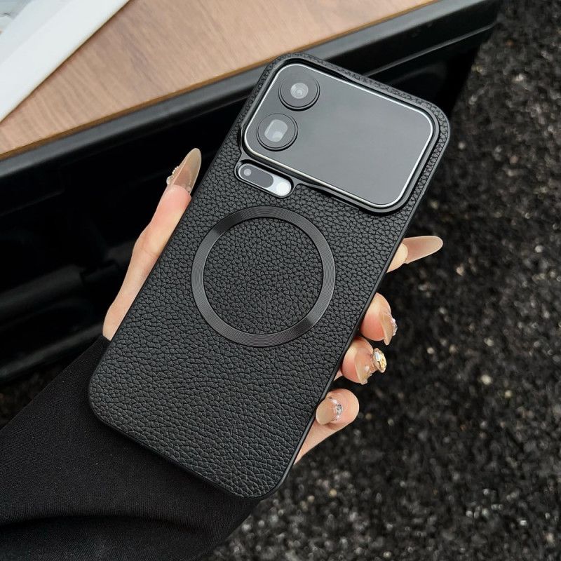 Cover Xiaomi 17 Pro Telefon Etui Magnetisk Litchi-tekstur