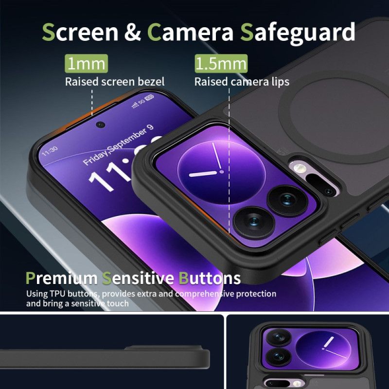 Cover Xiaomi 17 Pro Telefon Etui Matteret Magnetisk