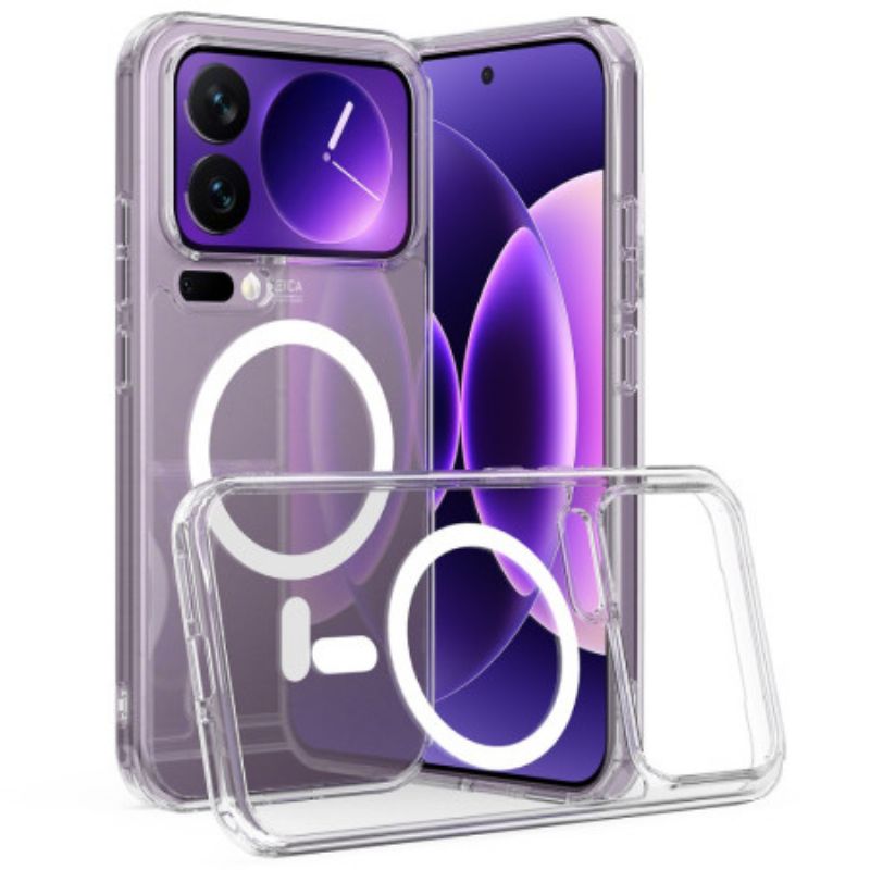 Cover Xiaomi 17 Pro Telefon Etui Transparent Magnetisk