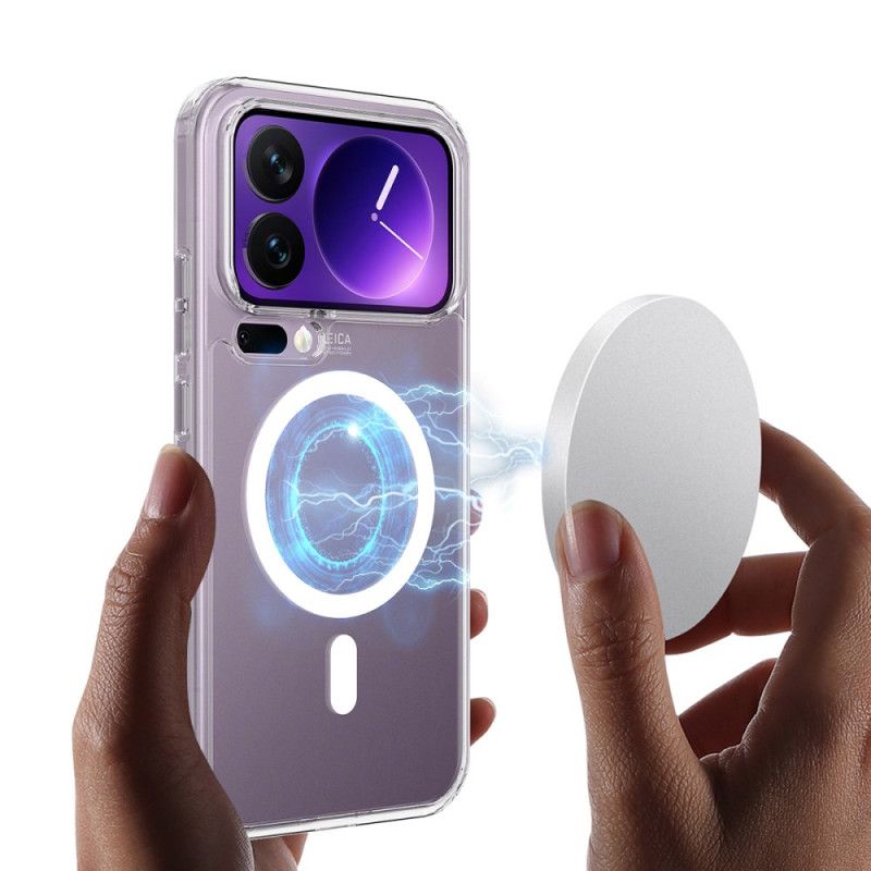 Cover Xiaomi 17 Pro Telefon Etui Transparent Magnetisk