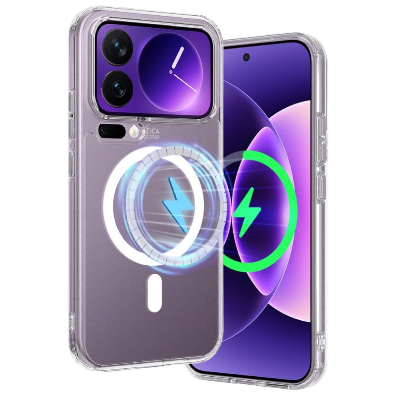 Cover Xiaomi 17 Pro Telefon Etui Transparent Magnetisk