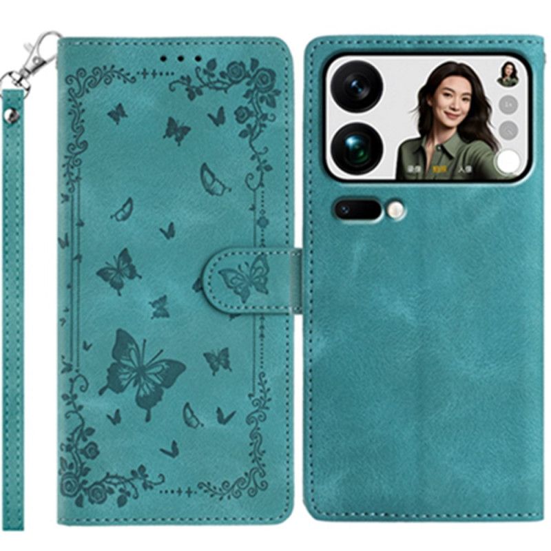 Flip Cover Xiaomi 17 Pro Blomsterhave