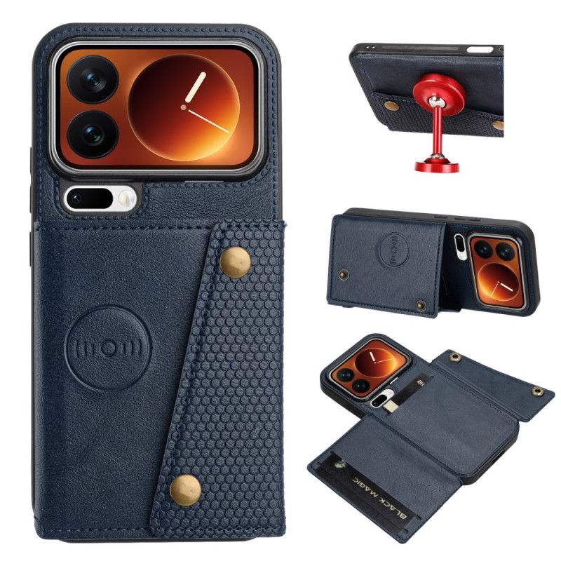 Flip Cover Xiaomi 17 Pro Kortholder Og Stativ