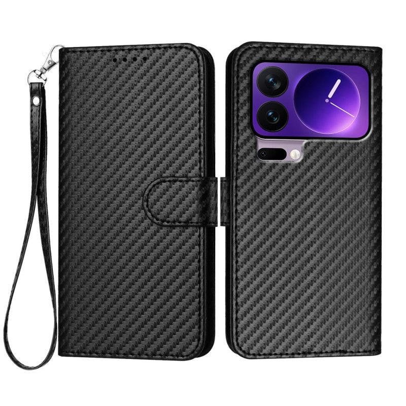 Flip Cover Xiaomi 17 Pro Kulfibertekstur