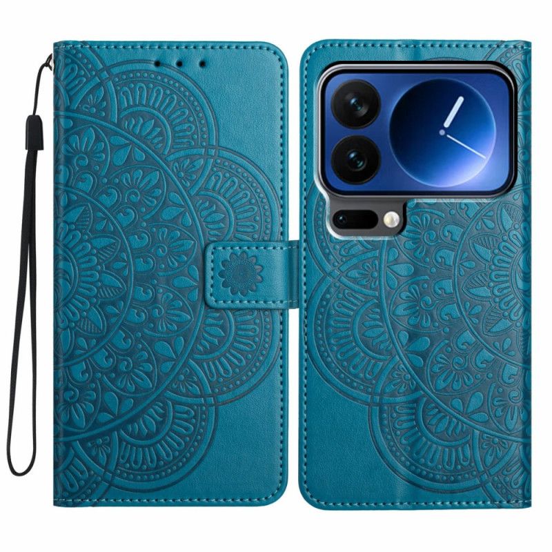 Flip Cover Xiaomi 17 Pro Mandala-gravering