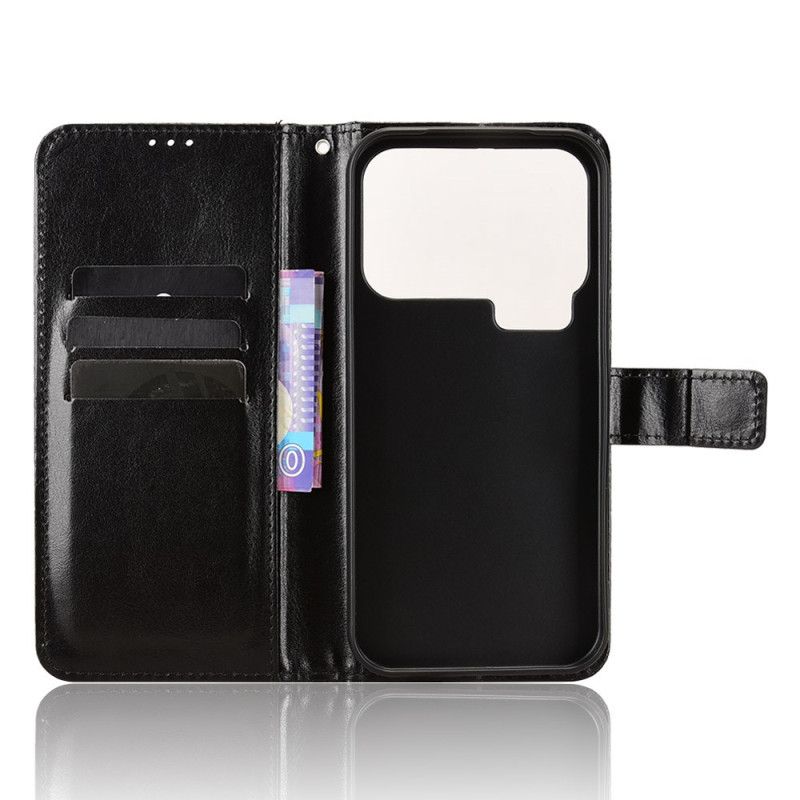 Flip Cover Xiaomi 17 Pro Prangende Læder