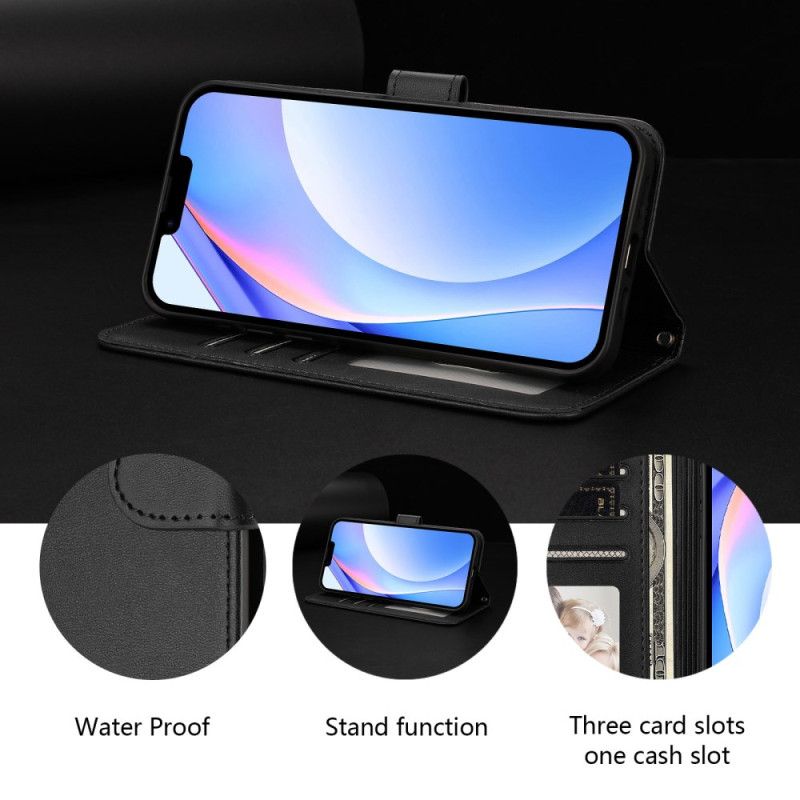 Flip Cover Xiaomi 17 Pro Rfid-blokerende Lædereffekt